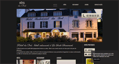 Desktop Screenshot of hotelduport.fr